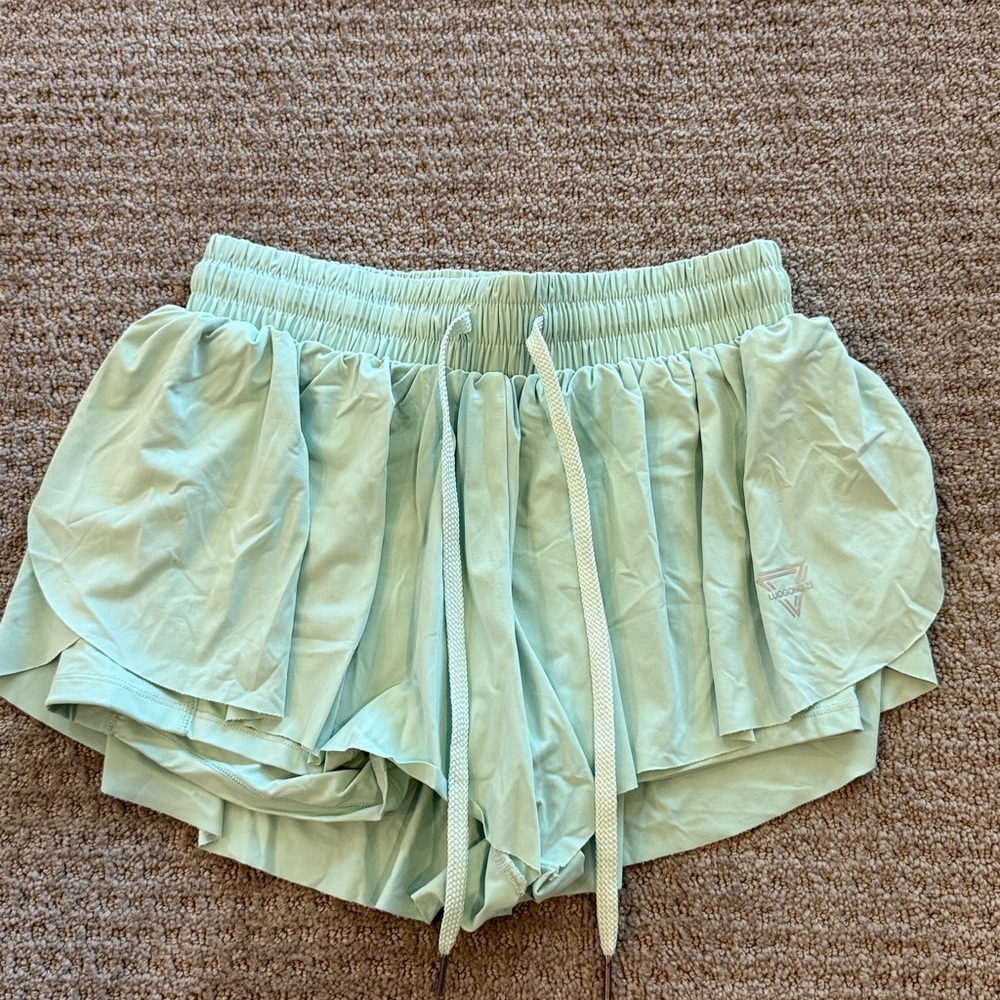 Luogongzi Flowy Running shorts